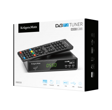 Dekoder DVB-T2 Kruger&Matz