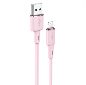 Acefast kabel MFI USB - Lightning 1,2m, 2,4A różowy (C2-02 pink)