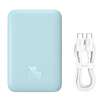 Powerbank Baseus Magnetic Mini 10000mAh 20W (niebieski)