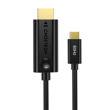 Kabel USB-C do HDMI Choetech CH0019 1.8m (czarny)