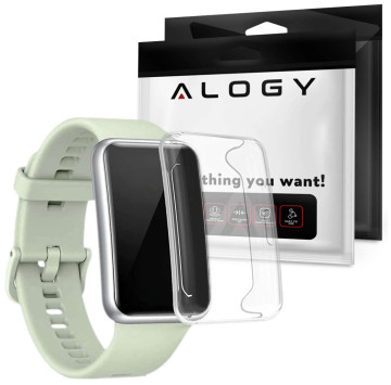 Etui silikonowe TPU nakładka Alogy do Huawei Watch Fit 2 2022 Przezroczyste