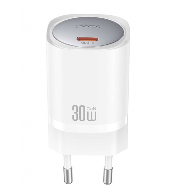 Ładowarka sieciowa XO CE20 30W USB-C z technologią GaN – szybkie ładowanie w kompaktowej formie Ładowarka sieciowa XO CE20 30W USB-C z technologią GaN – szybkie ładowanie w kompaktowej formie