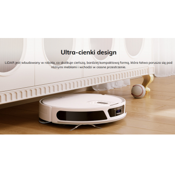 Ultra cienki robot iLife V20 wjeżdżający pod kanapę