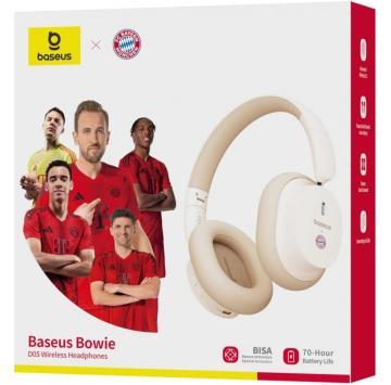 Baseus D05 & Bayern Monachium - Limitowana edycja słuchawek - pudełko