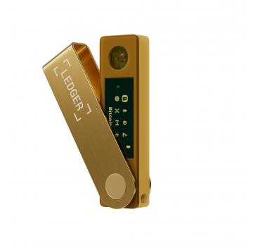 Ledger Nano X w kolorze złotym