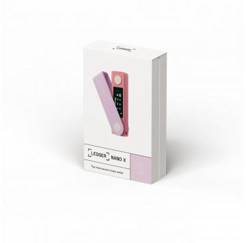 Ledger Nano X Pastel Pink – urządzenie do przechowywania Bitcoin, Ethereum i NFT offline