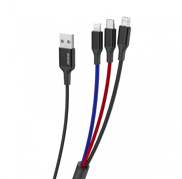 Dudao kabel przewód 3w1 USB
