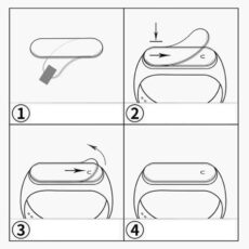 Instrukcja montażu Xioami Mi Badn 4 5 6 szkło hartowane full glue