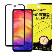 Szkło hartowane Full Glue Xiaomi Redmi Note 7 czarny