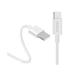 Dudao przewód kabel USB / USB Typ C 3A 1m biały (L1T white)