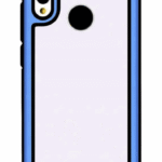 Etui żelowe dla Samsung Galaxy S9 Plus z niebieską ramką