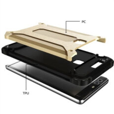 Etui hybrydowe do Xiaomi Redmi Note 5A Prime w kolorze złotym - budowa