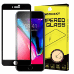 Szkło hartowane Apple iPhone 6/7/8 z czarną ramką od Wozinsky