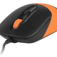 Myszka A4tech Styler FM10 w kolorze czarno-pomarańczowym