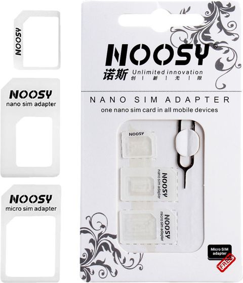 Zestaw adapterów do karty SIM - NOOSY