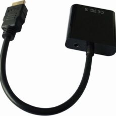 Adapter HDMI do VGA z gniazdem mini jack