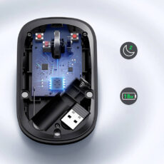 Mysz Ugreen MU001 na biurku – cichy klik, bateria