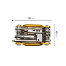 Poręczny i lekki multitool rowerowy Wozinsky – łatwy do przenoszenia podczas jazdy