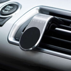 Uchwyt magnetyczny w kratce samochodowej - sposób montażu