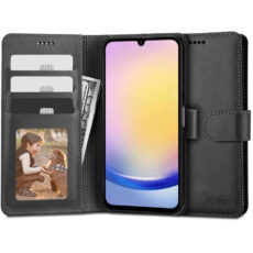Etui Tech Protect dla Samsung Galaxy A25 5G czarny etui portfel