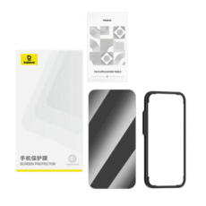 Szkło prywatycujące wysokiej jakości marki Baseus do iPhone 15 Pro