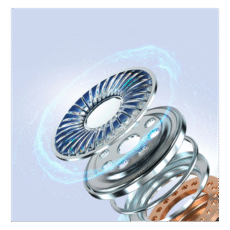 Budowa wewnętrzna głośnika słuchawki Tronsmart Sounfii R4