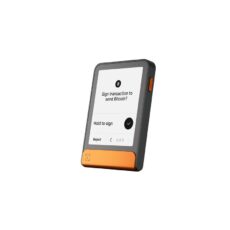 Ekran Ledger Flex BTC Orange