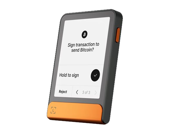 Ledger Flex Bitcoin Orange