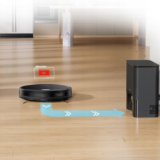 iLife V9 Pro - robot czarny odkurzający z stacją dokującą