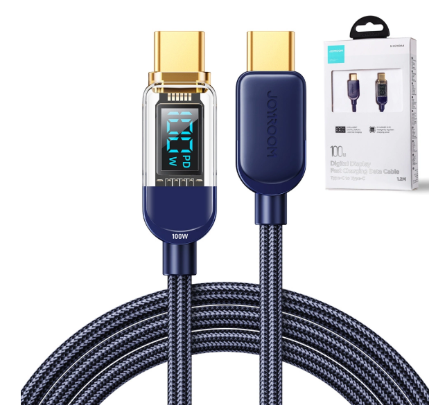 Kabel Joyroom USB-C do USB-C w oplocie w opakowaniu Kabel Joyroom USB-C do USB-C w oplocie w opakowaniu