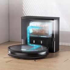 iLife V9 Pro ze stacją samoopróżniania 2,5 l idealny do sierści zwierząt - proces