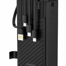 Powerbank 30000 mAh od Dudao z kablami do ładowania