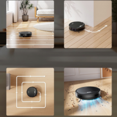 Robot odkurzający iLife V9 Pro czarny sprzątający mieszkanie według zaplanowanej trasy