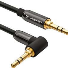 Przewód Jack-Jack 3.5mm 2m Wozinsky kątowy minijack