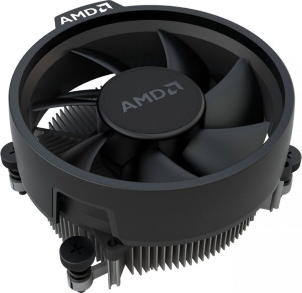 Chłodzenie CPU AMD Wraith Stealth 712-000052 do procesorów Ryzen AM4 AM5 czarne aktywne chłodzenie powietrzne