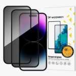 Szkło hartowane Wozinsky Privacy Glass prywatyzujące na iPhone 17 Air zestaw 2 sztuki