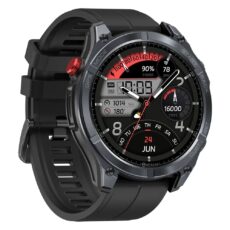 Tył smartwatcha Zeblaze Stratos 4 z czujnikiem tętna i wbudowanym GPS
