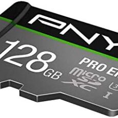 Tył opakowania karty pamięci PNY PRO Elite microSDXC 128GB ze specyfikacją