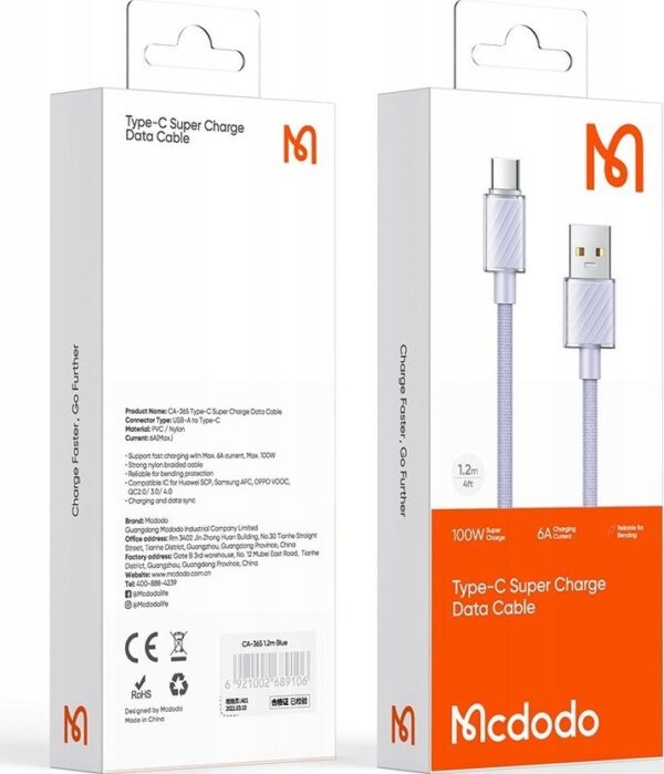 Kabel Mcdodo Dichromatic CA-3655 USB-A