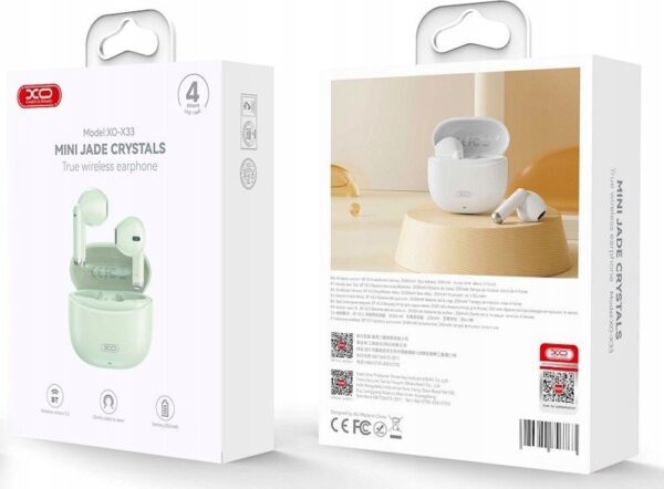 Słuchawki bezprzewodowe XO X33 TWS Bluetooth 5.3