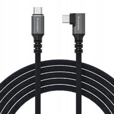 Kabel kątowy Wozinsky USB-C USB4 240W 8K 2 m