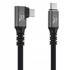 Kabel kątowy Wozinsky USB-C USB4 240W 8K 2 m