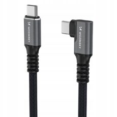Kabel kątowy Wozinsky USB-C USB4 240W 8K 2 m