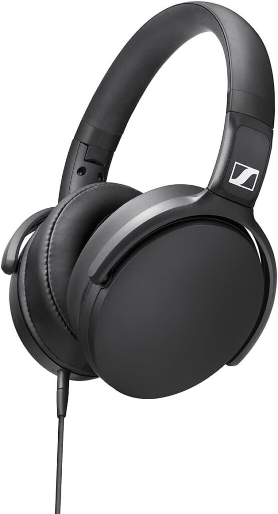 Słuchawki przewodowe wokółuszne Sennheiser HD 400S z mikrofonem