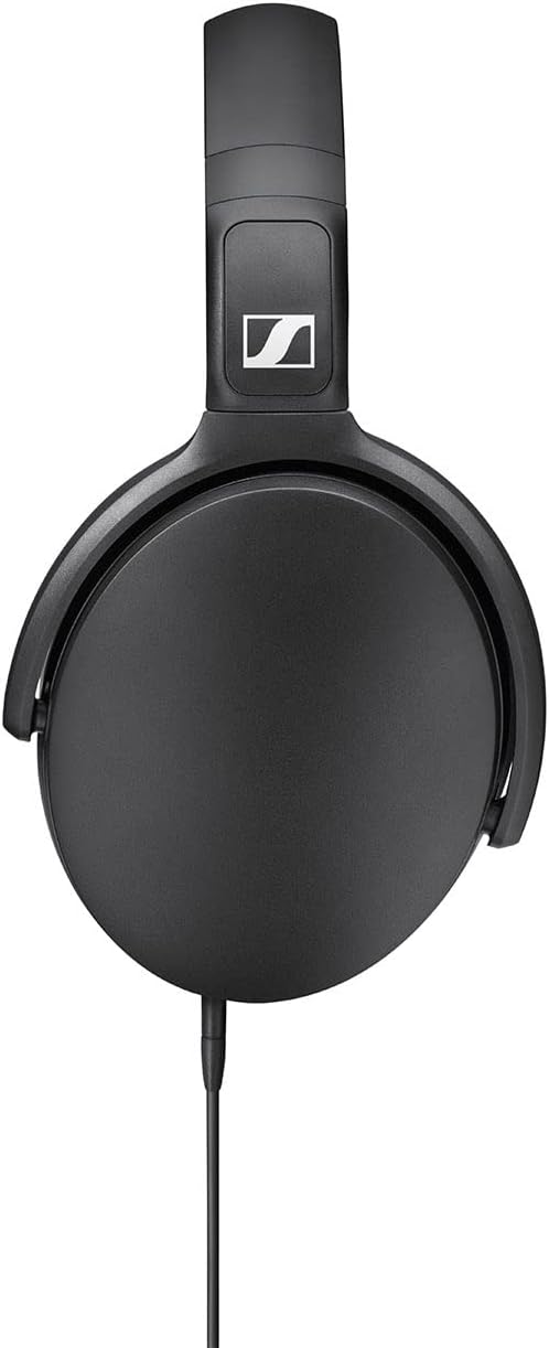 Sennheiser HD 400S z boku – kabel wychodzi tylko z jednej muszli
