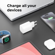 Ładowarka sieciowa deleyCON 2x USB-C 35W PD