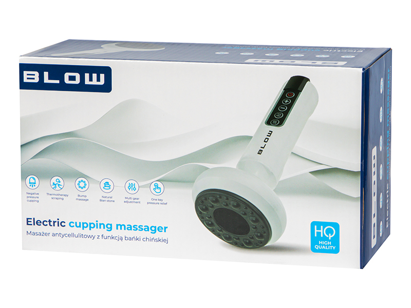 Opakowanie masażera antycellulitowego z funkcją bańki chińskiej Blow Electric Cupping Massager