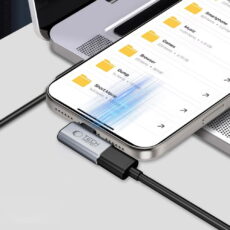 Adapter kątowy Tech-Protect UltraBoost AA01 USB-C USB4 100W