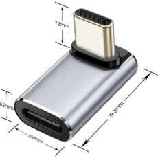Adapter kątowy Tech-Protect UltraBoost AA02 USB-C 100W